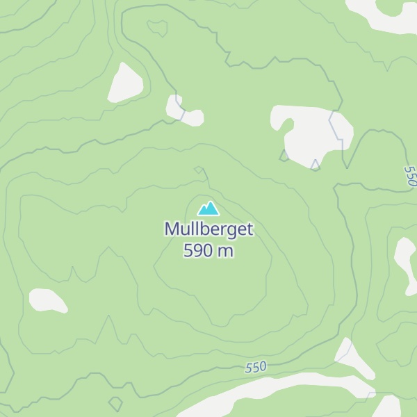 Map of Mullberget