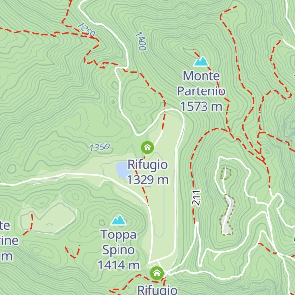 Map of Rifugio