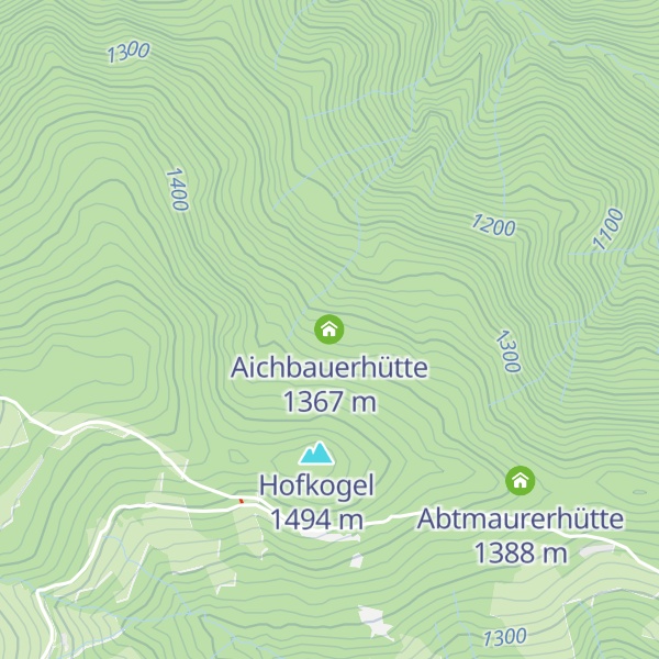 Map of Aichbauerhütte