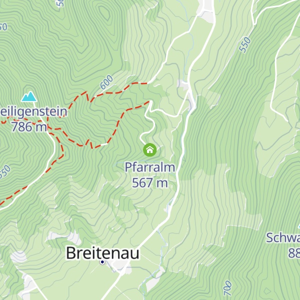 Map of Pfarralm