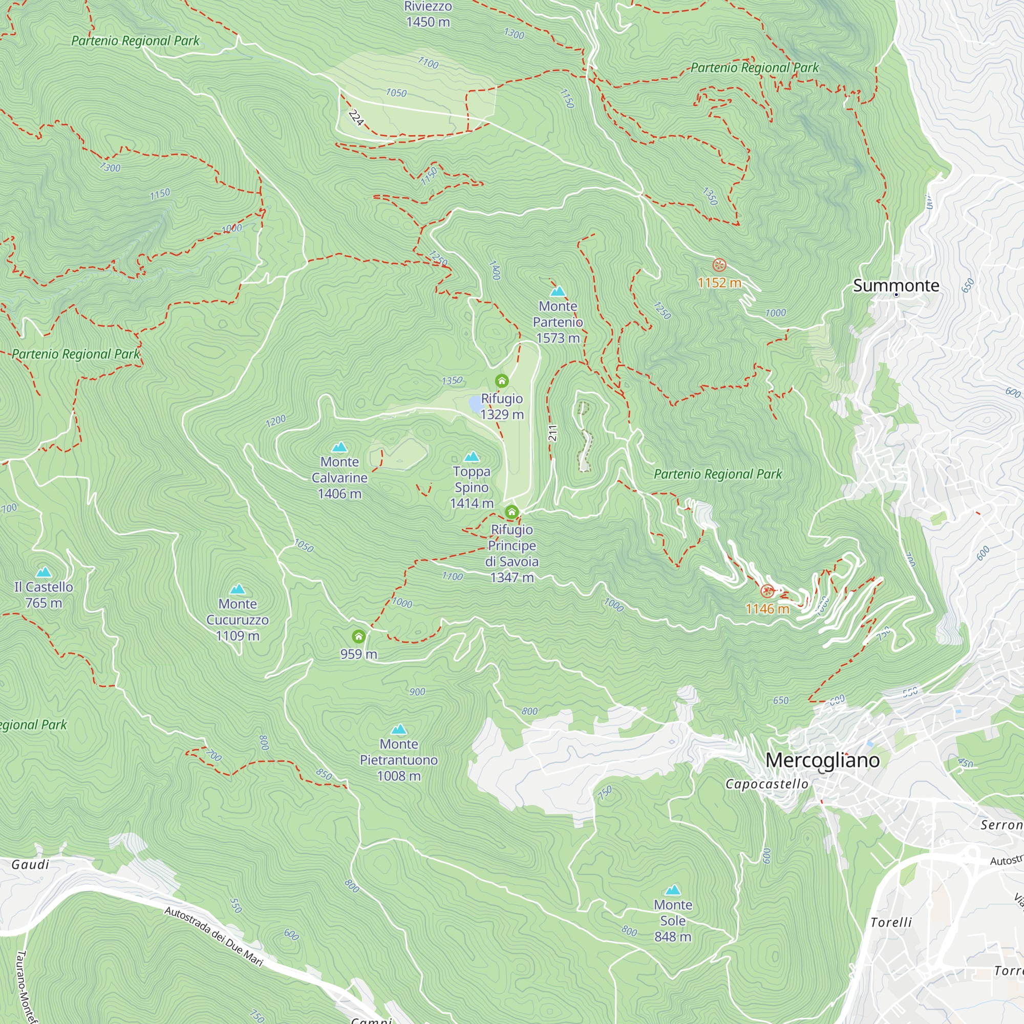 Rifugio Principe di Savoia map