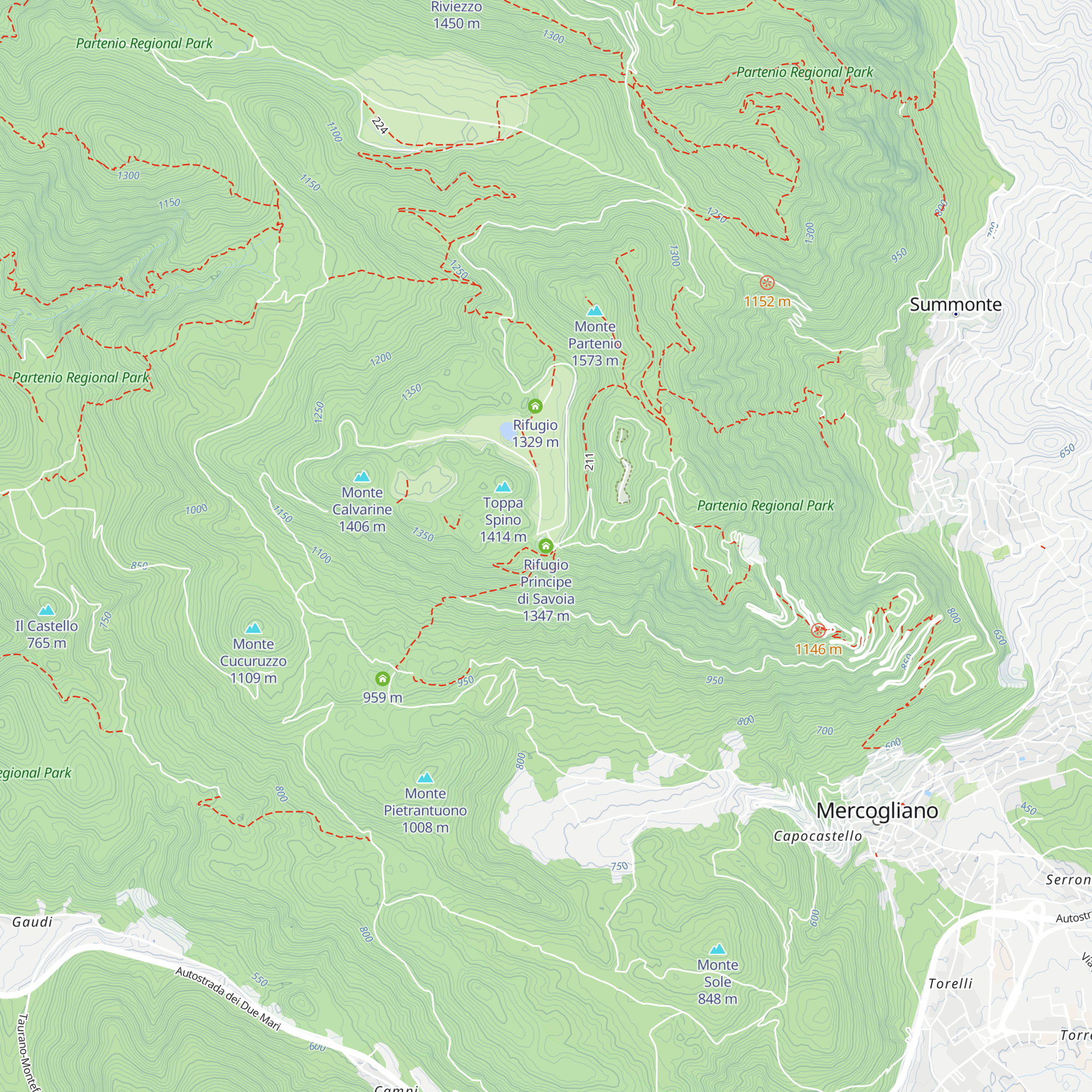 Rifugio Principe di Savoia map