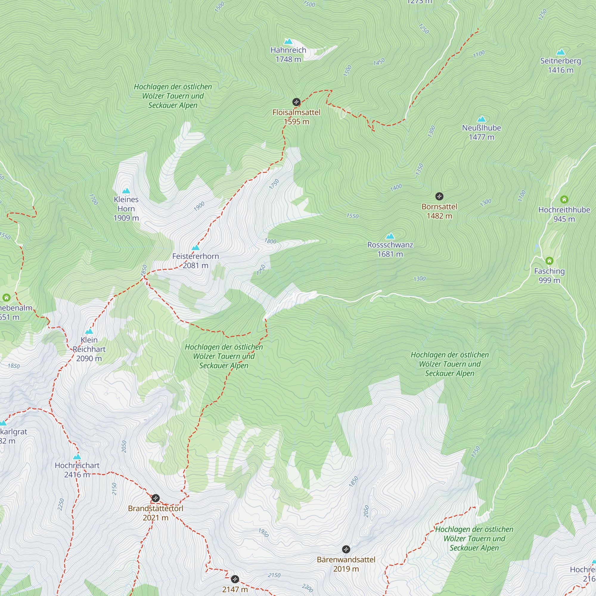 Stubalm map