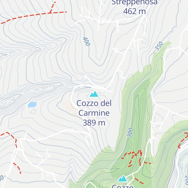 Map of Cozzo del Carmine