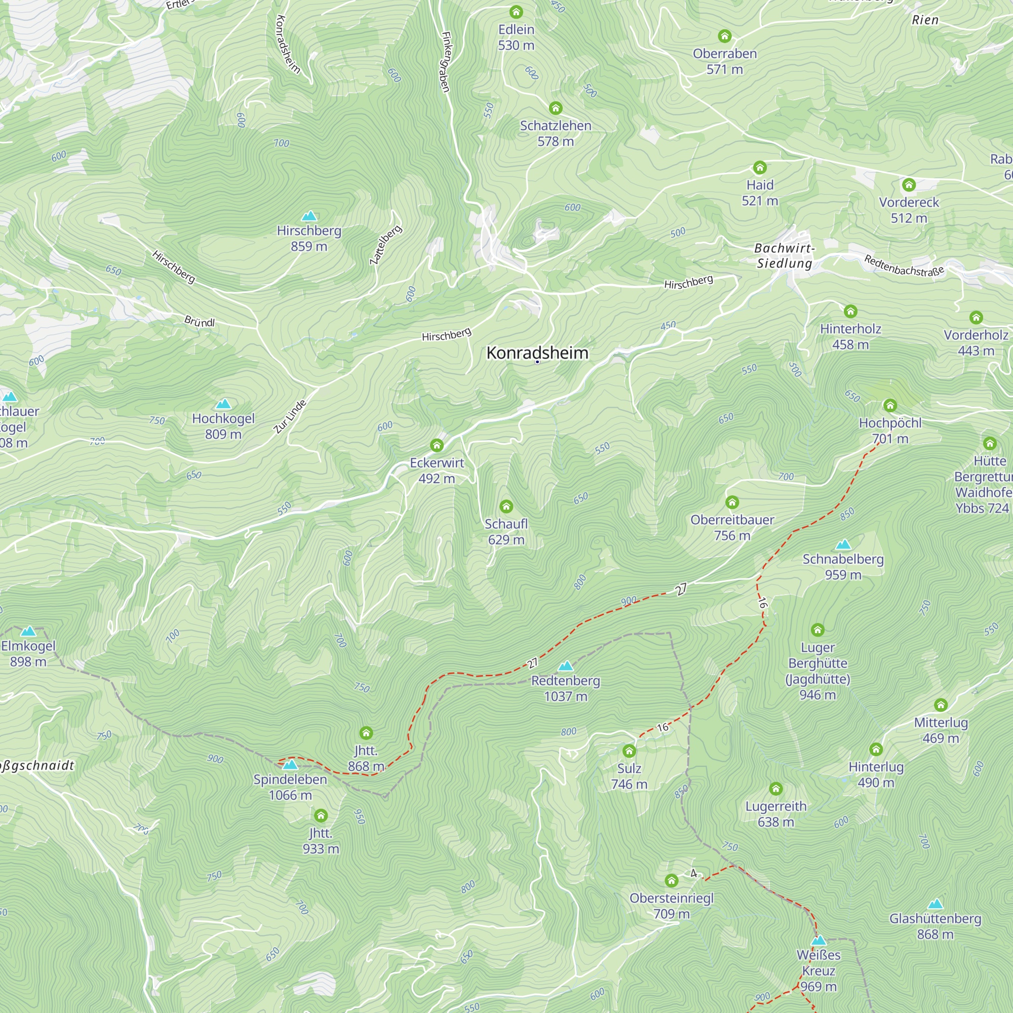 Schaufl map