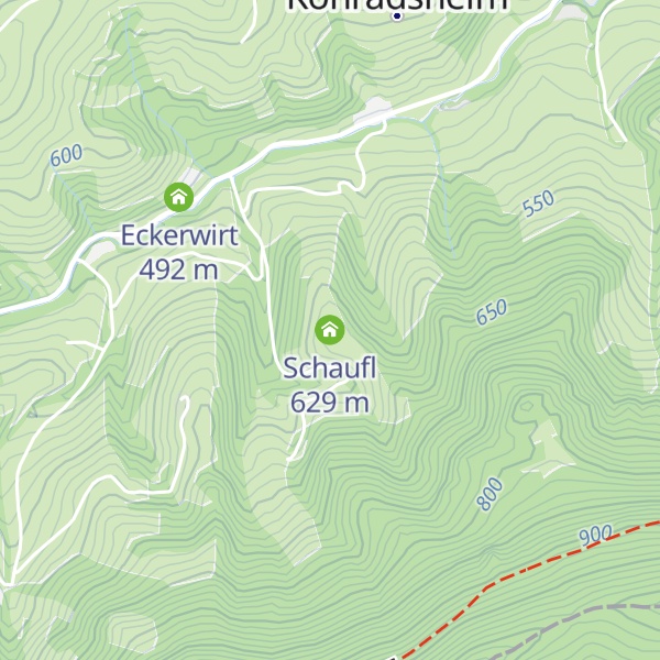 Map of Schaufl