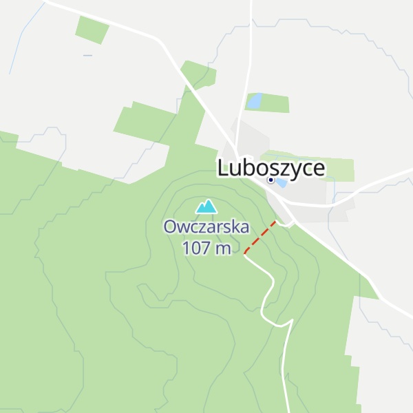 Map of Owczarska