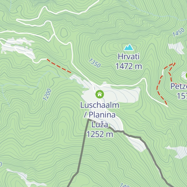 Map of Luschaalm