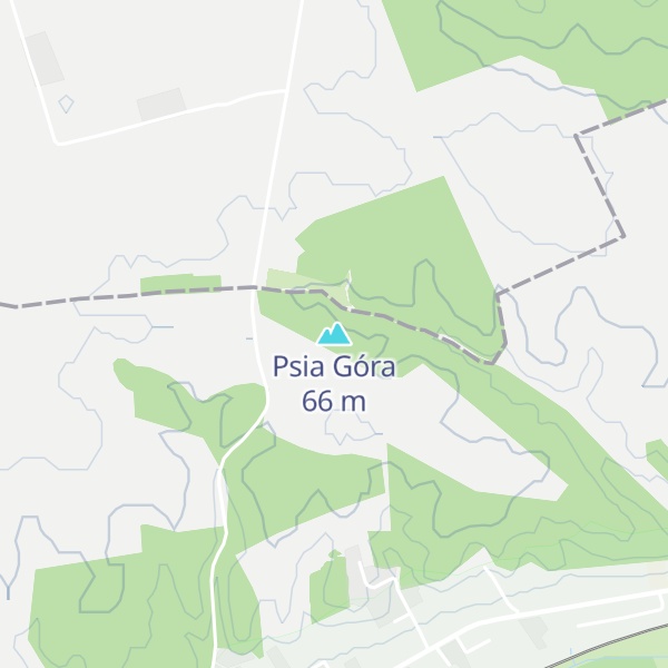 Map of Psia Góra