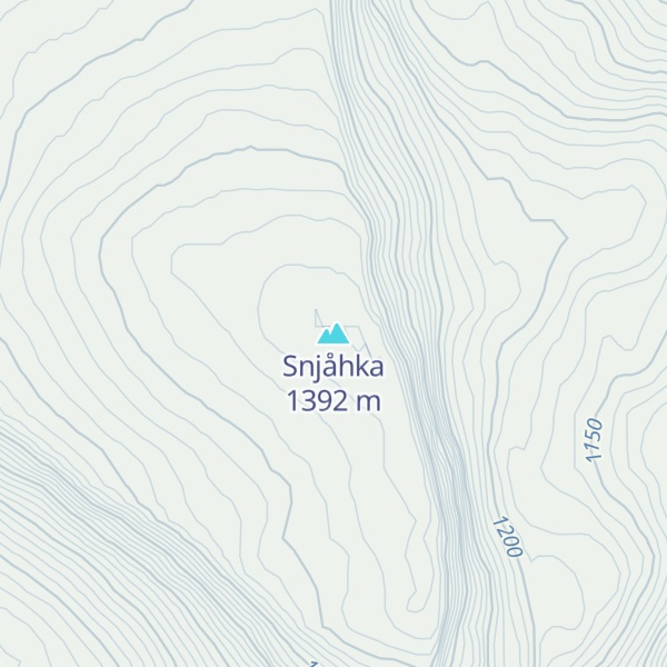 Map of Snjåhka