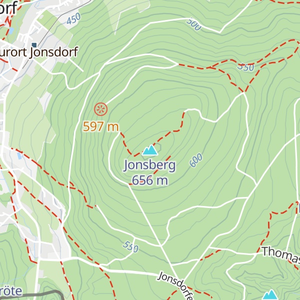 Map of Jonsberg