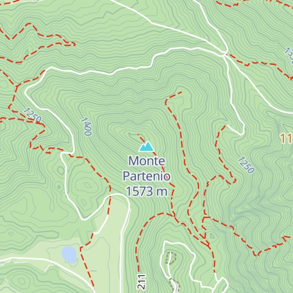 Map of Monte Partenio