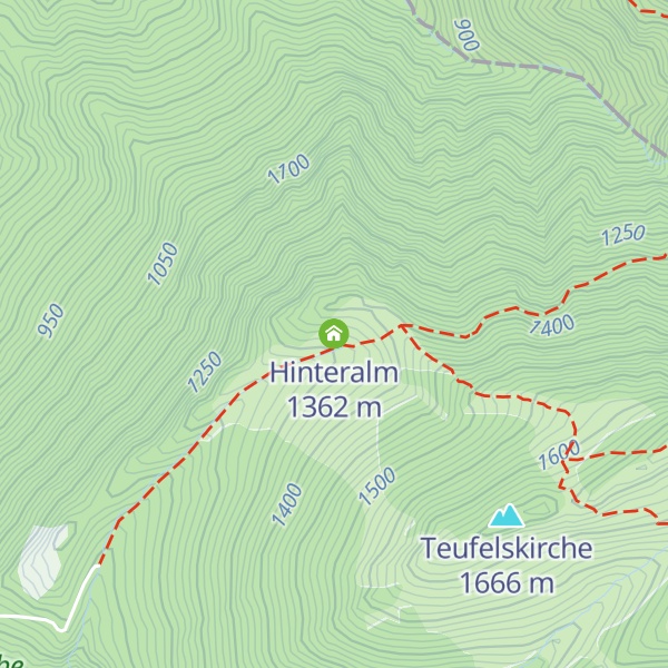 Map of Hinteralm