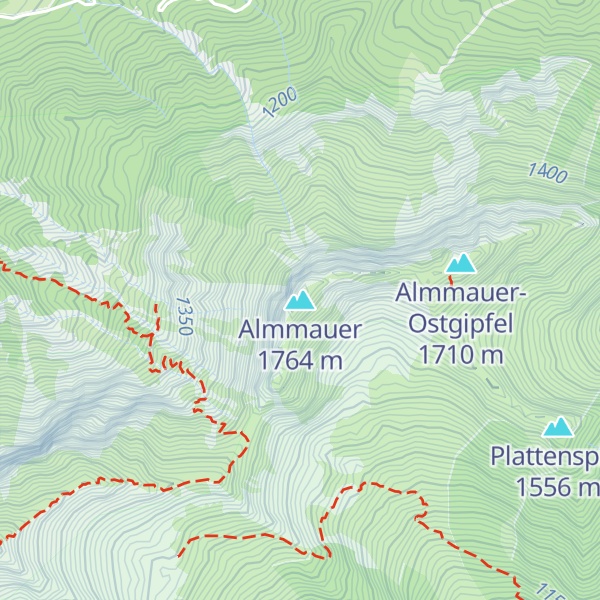 Map of Almmauer