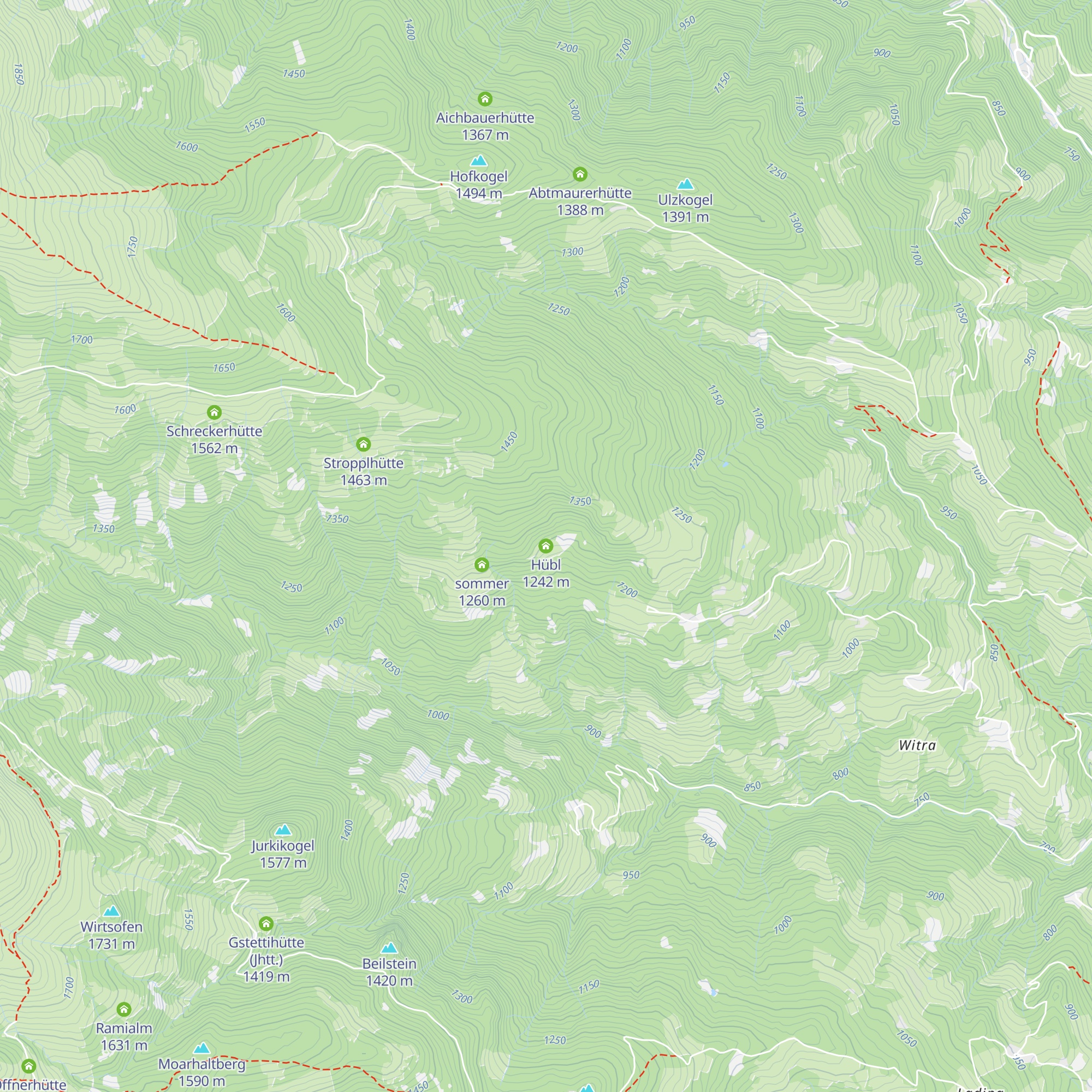 Hübl map