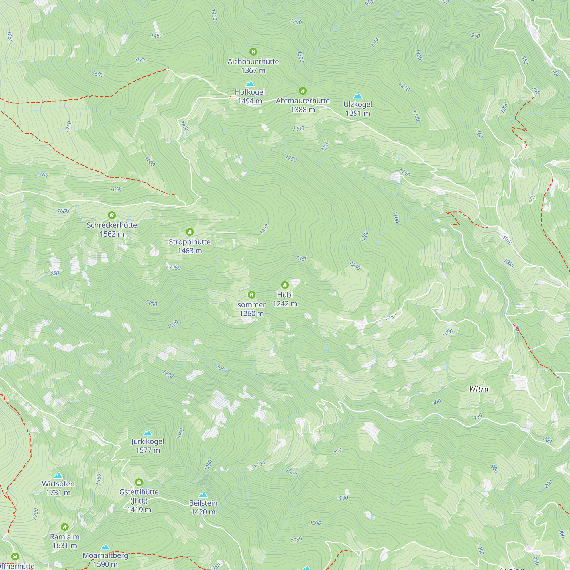 Hübl map