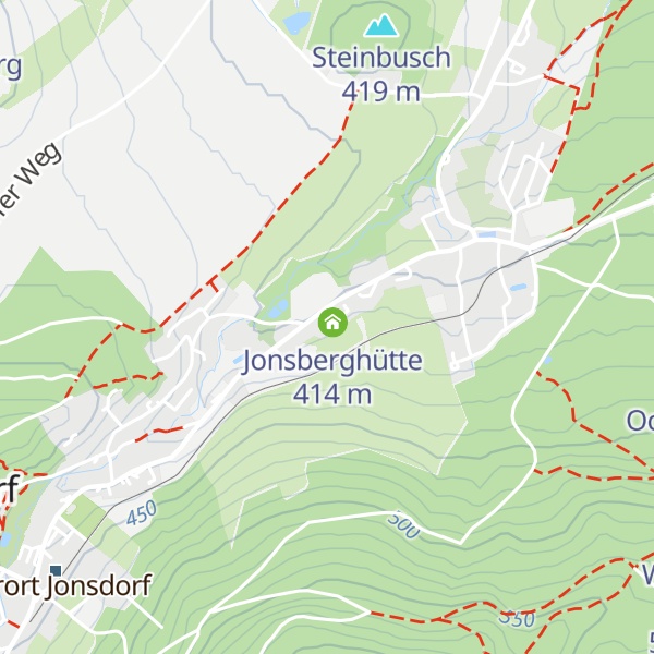 Map of Jonsberg-Hütten