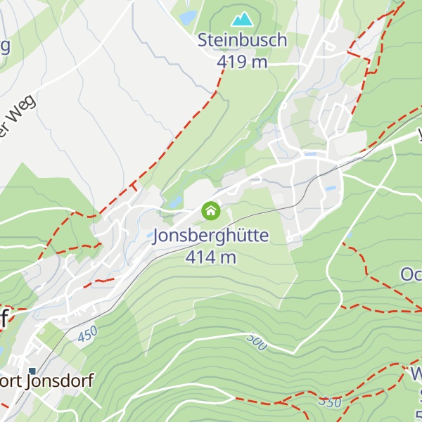 Map of Jonsberghütte