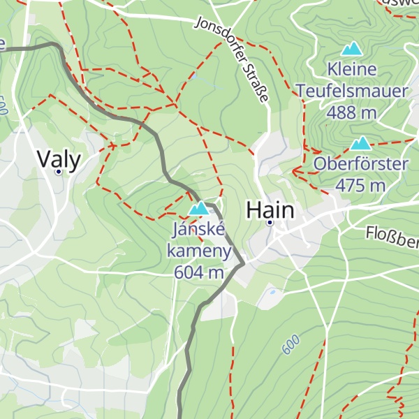 Map of Johannisstein