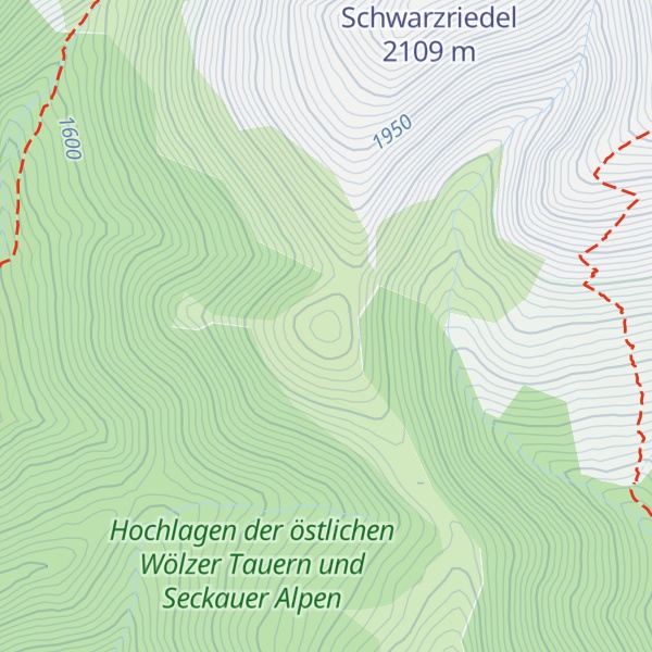 Map of Hühnerkuppe