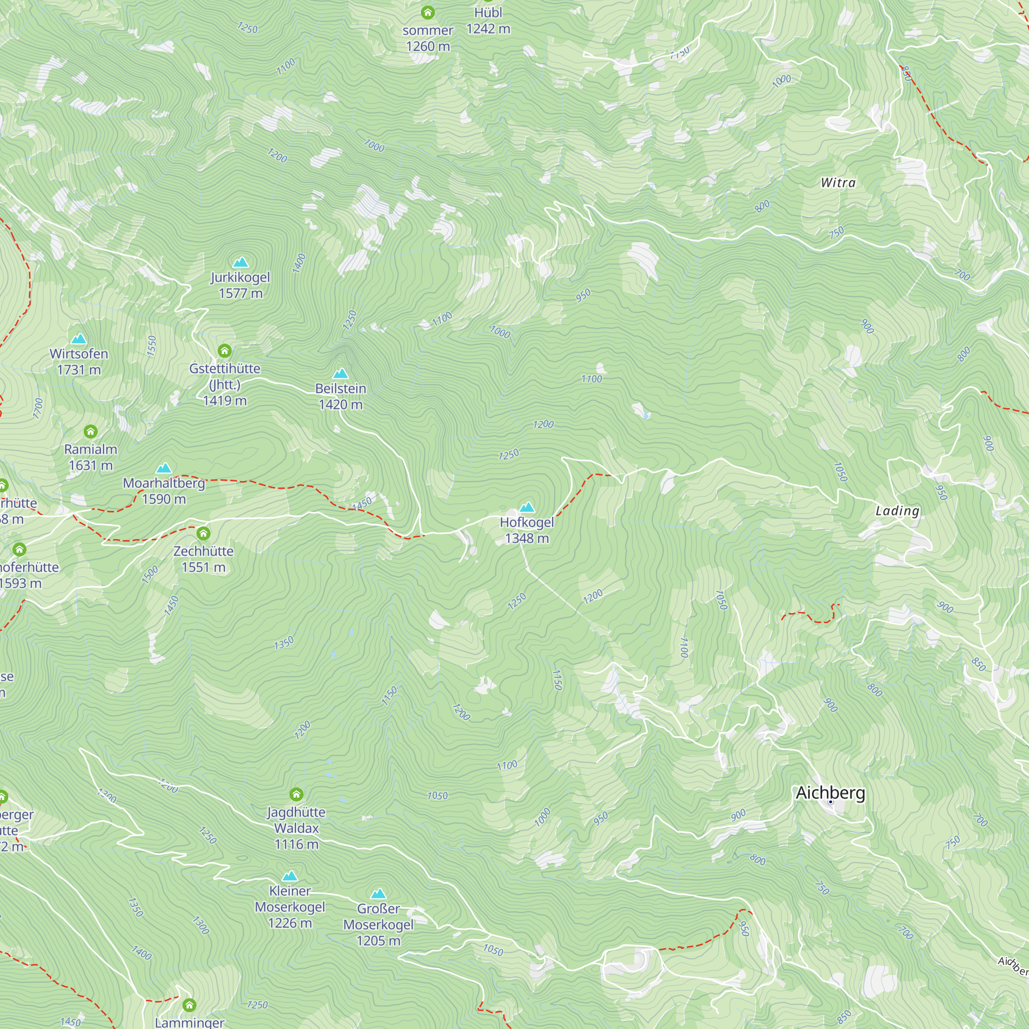 Gasthaus Gießlhütte map