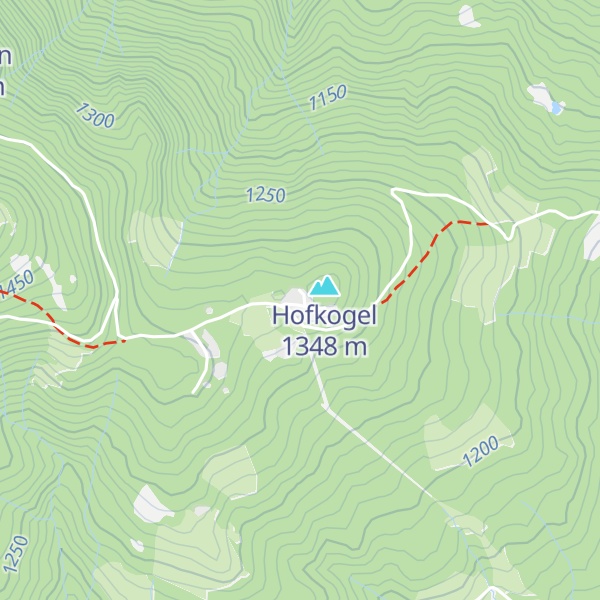 Map of Gasthaus Gießlhütte