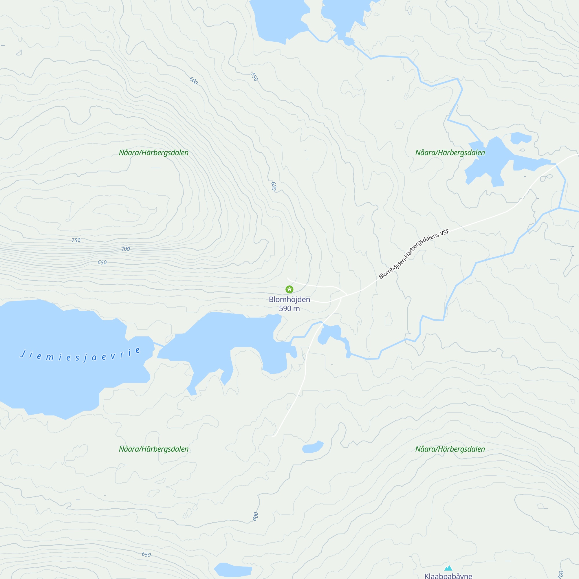 Blomhöjden map