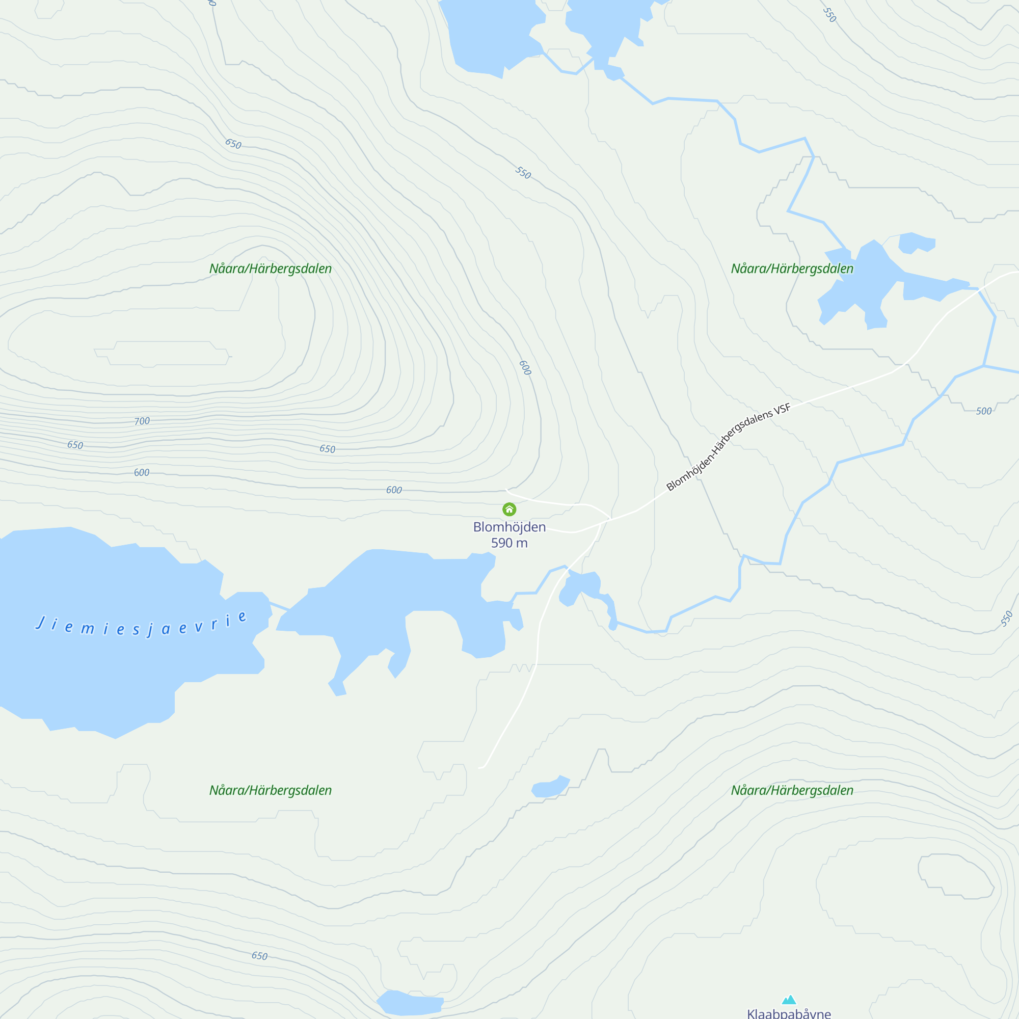 Blomhöjden map