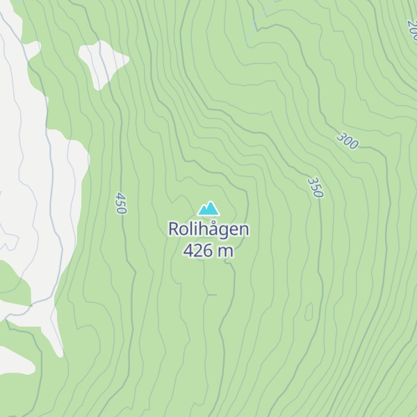 Map of Rolihågen