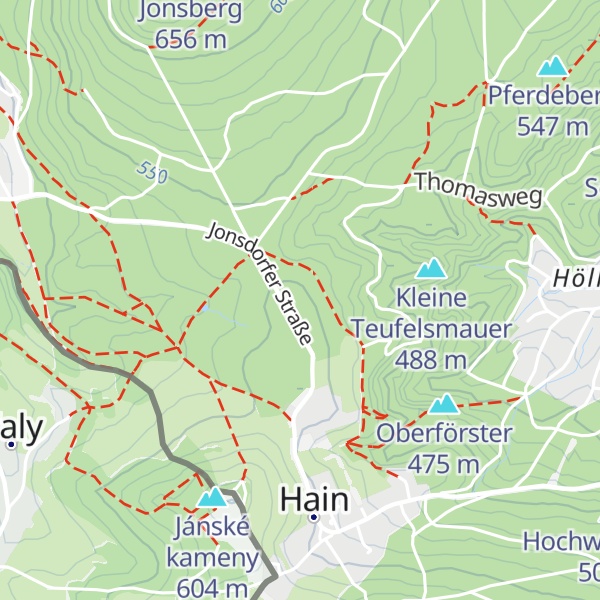 Map of Verborgenes Horn