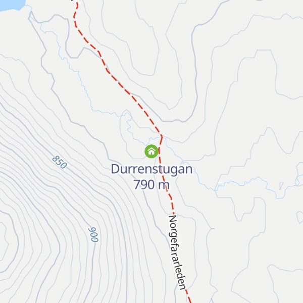 Map of Durrenstugan
