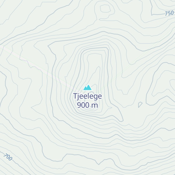 Map of Tjeelege