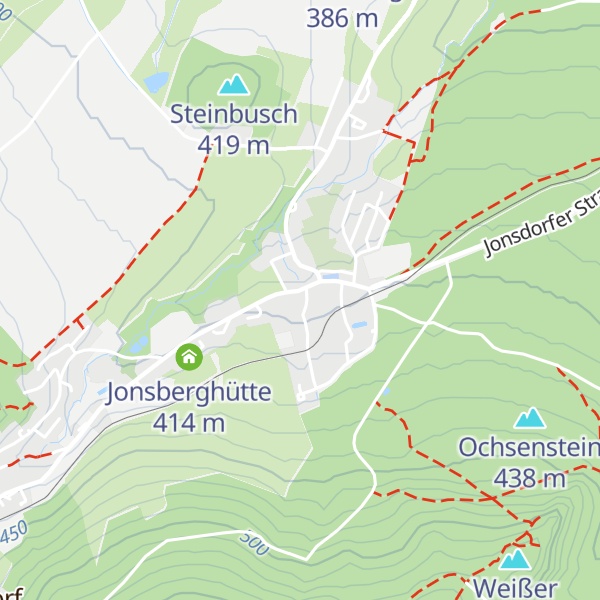 Map of Zittauer Hütte