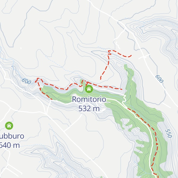 Map of Romitorio