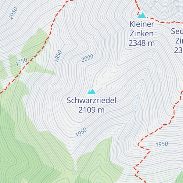 Map of Schwarzriedel