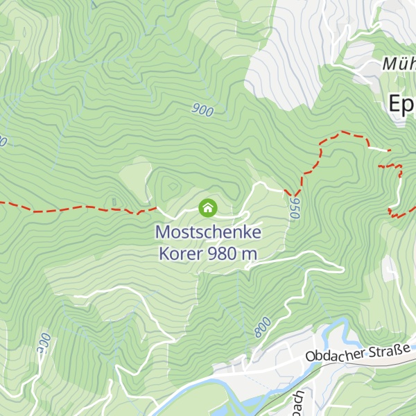 Map of Mostschenke Korer