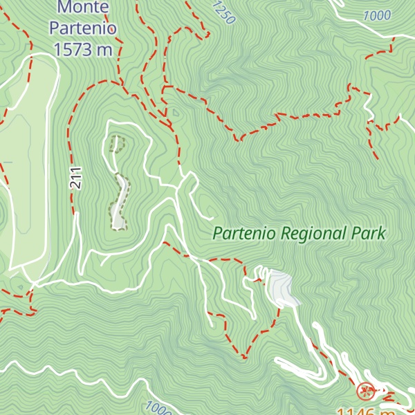 Map of Monte Vergine