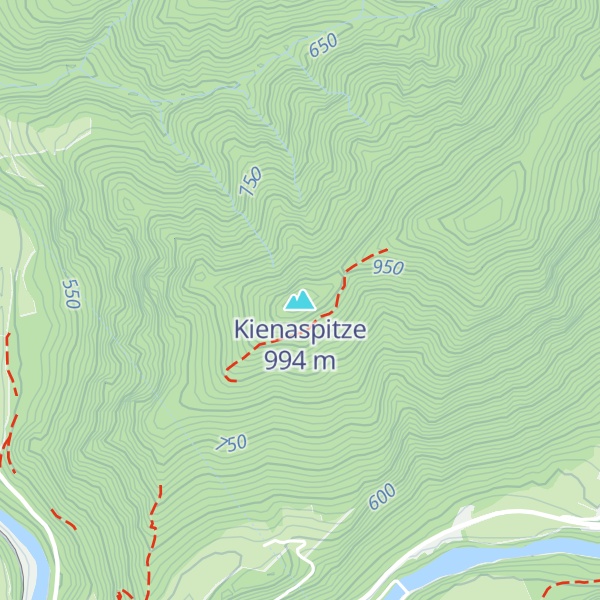 Map of Kienaspitze