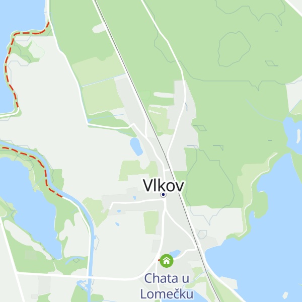 Map of Chata U Marešů