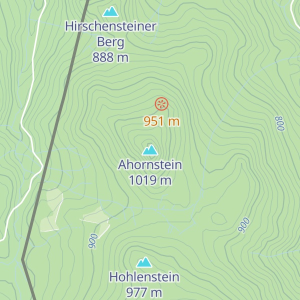 Map of Ahornstein