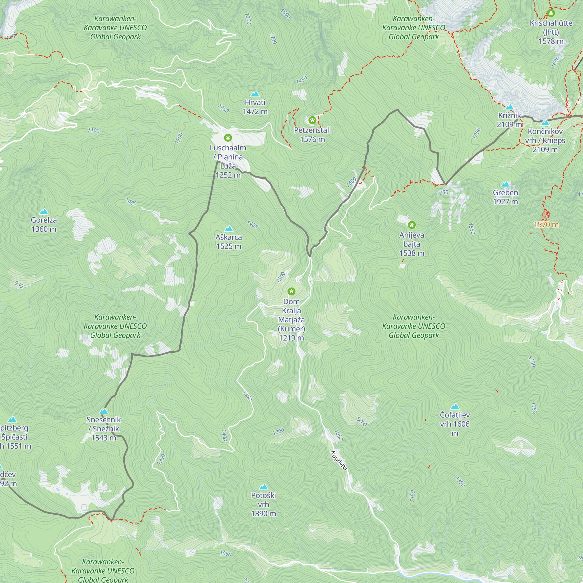 Dom Kralja Matjaža (Kumer) map