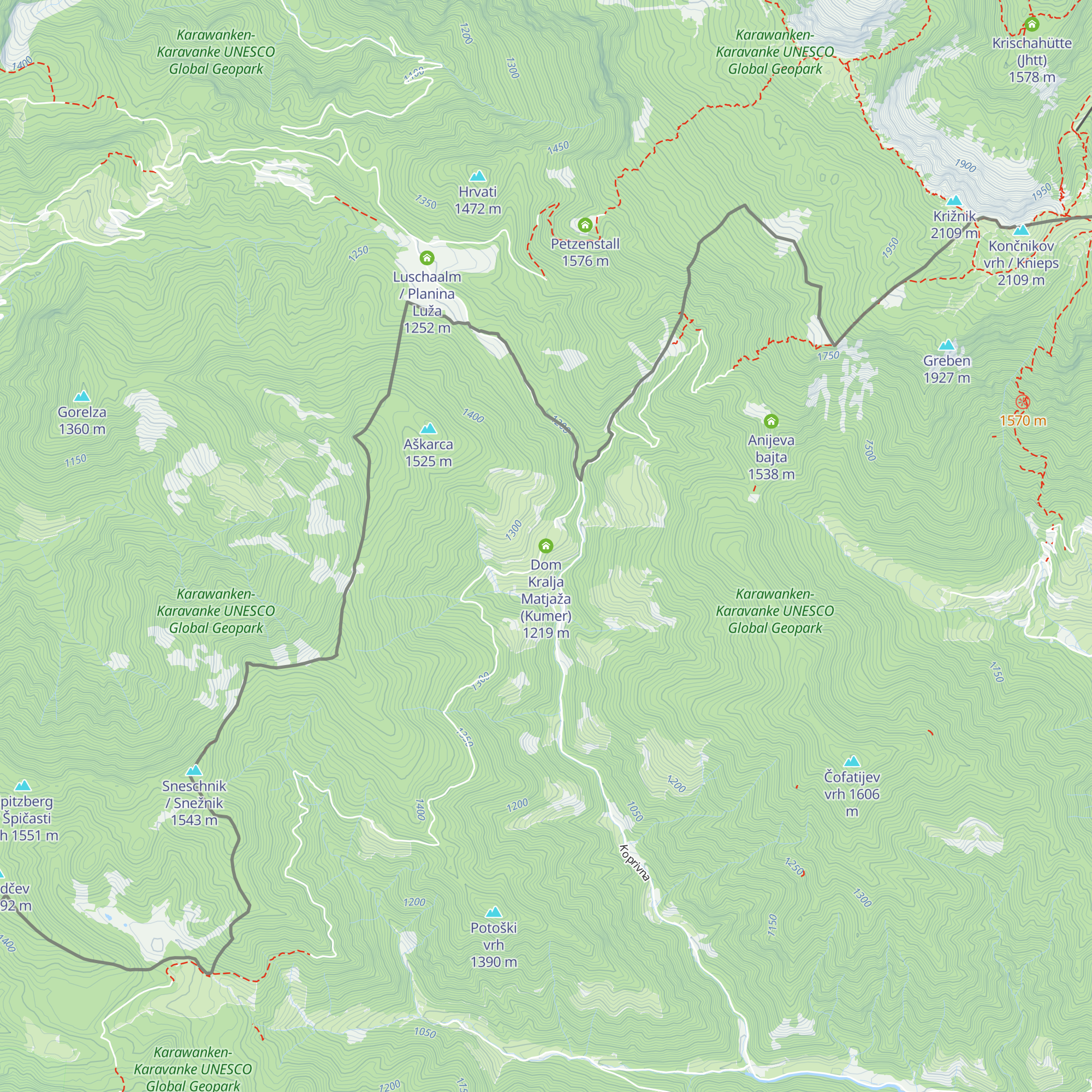 Dom Kralja Matjaža (Kumer) map