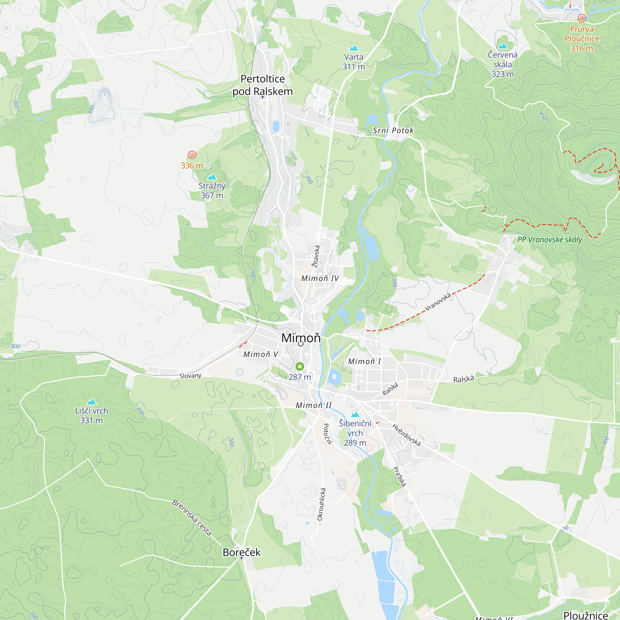 Informační centrum map