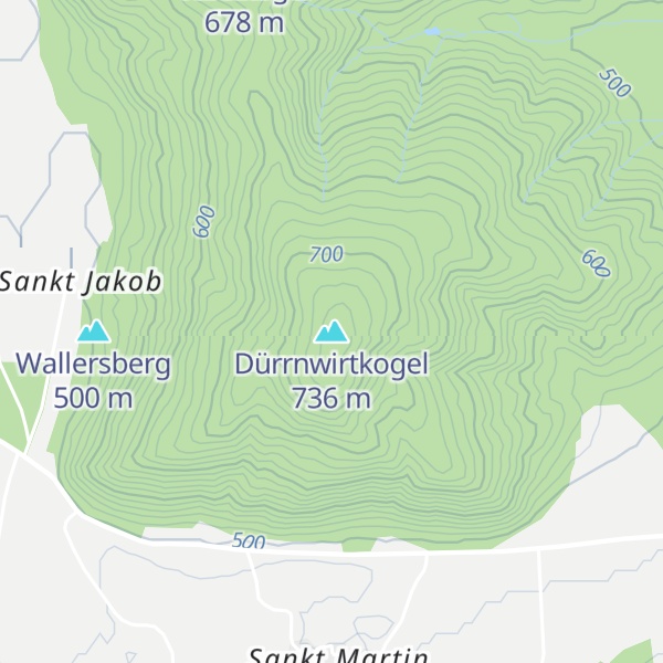 Map of Dürrnwirtkogel