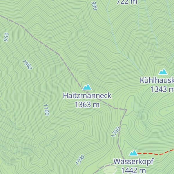 Map of Haitzmanneck