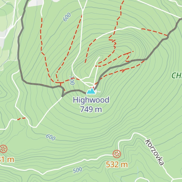 Map of Highwood