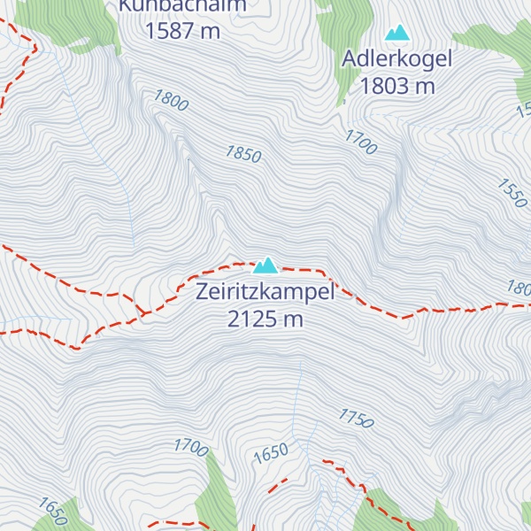 Map of Zeiritzkampel