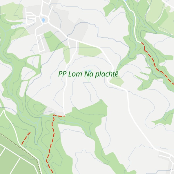 Map of Na Plachtě