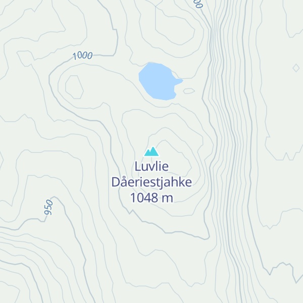 Map of Luvlie Dåeriestjahke