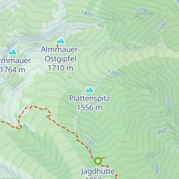 Map of Plattenspitz